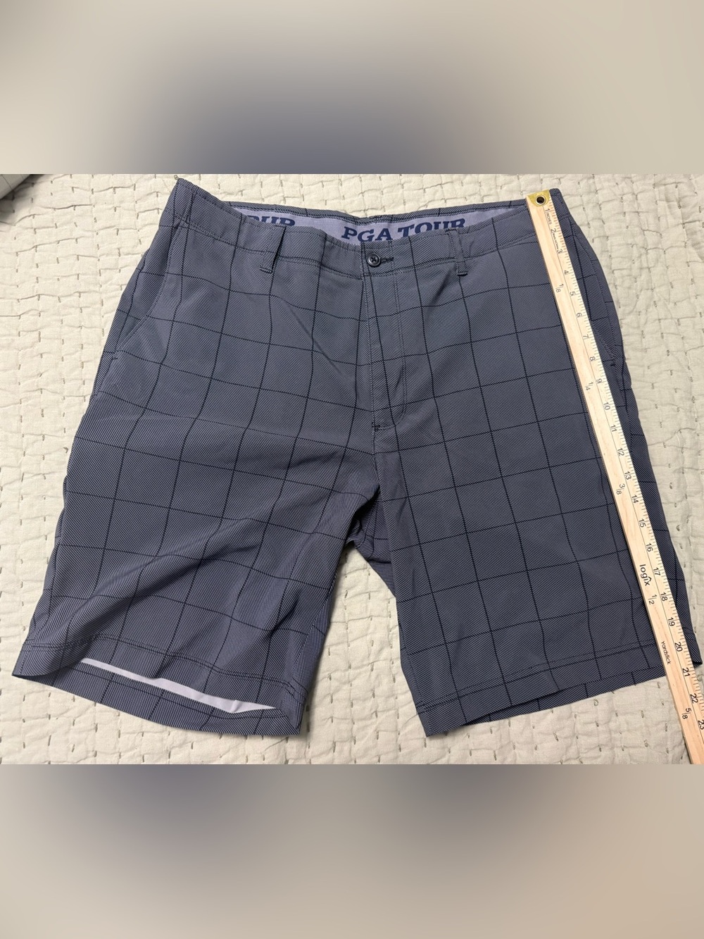 PGA TOUR Men's Gray Golf Shorts sz38